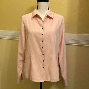 Talbot’s Ladies Jacket/ Shirt; Medium; Beautiful Light Pink color; NWOT.